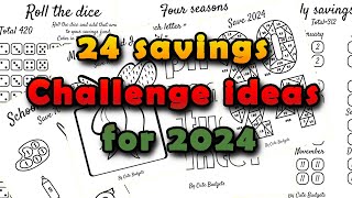 savings challenge for 2024 [upl. by Stanwin]