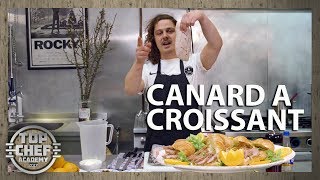 CANARD à CROISSANT  Koken met Rein  TOPCHEF ACADEMY [upl. by Hen]