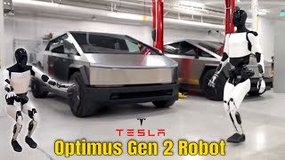 Tesla Optimus Gen 2 Robot has Better Movement and Updates [upl. by Steddman150]