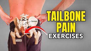 Tailbone Stretches and Exercises to Relieve Pain [upl. by Kenrick]