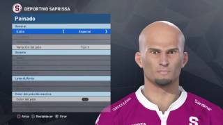 Cara de HEINER MORA  Saprissa PES 2017 PS4 [upl. by Annora]