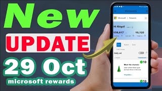 Microsoft rewards New update today 29 October [upl. by Allys]