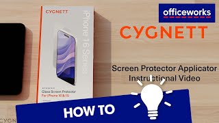 How to Apply Your iPhone 16 Screen Protector with Cygnett [upl. by Crespi]