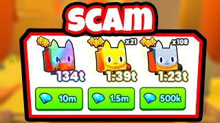 🔴 Do NOT Fall For This NEW Pet Scam  Autumn Event World Pet Simulator 99  Roblox [upl. by Dunson]