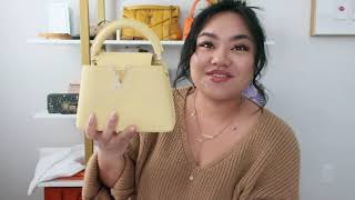 Louis Vuitton Capucines Mini Honest Review amp What can fit inside [upl. by Heyes]