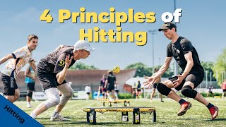 The 4 Principles of Hitting  How to Hit in Roundnet Spikeball [upl. by Sorkin]