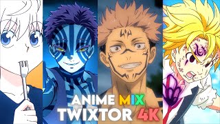 anime mix twixtor clips for edit 4k no warps ccno cc [upl. by Longan598]