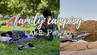 First Time Camping at Lake Poway  Lets Make Adobo Recipe  Family Camping With Friends [upl. by Htaeh618]