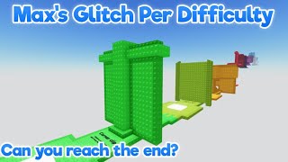 Max’s glitch per difficulty chart obby  Mobile  Stages 150 [upl. by Saltzman646]