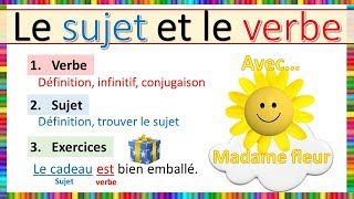 Le sujet et le verbe [upl. by Nomor]