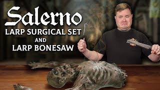 Salerno LARP Surgical Set and LARP Bonesaw from Medieval Collectibles [upl. by Virginia]