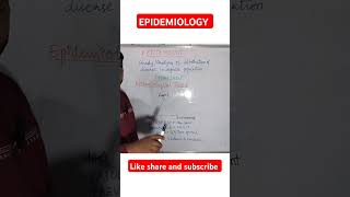 EPIDEMIOLOGY✨ nursing nursingschoolstudents shortvideo shortviral viralvideo viralshort [upl. by Ayaros]