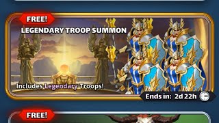 Empires Puzzles  Extravaganza legendary troops summons [upl. by Llenrup956]