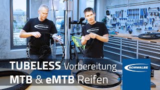 Die perfekte Vorbereitung für das Tubeless Setup von MTB amp eMTB Reifen [upl. by Jennifer]