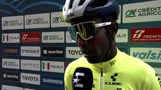 Biniam Girmay  Interview at the start  Stage 3  TirrenoAdriatico 2024 [upl. by Tracee]