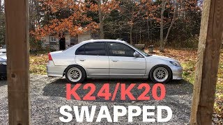 K24K20 SWAPPED 7TH GEN SEDAN [upl. by Ailehpo]