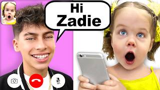 Our Daughter FaceTimed 1000 Celebrities to Adopt Her [upl. by Ahsilat]