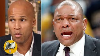 Doc Rivers made a mistake by saying Kawhi was healthy – Richard Jefferson  The Jump [upl. by Aitam939]