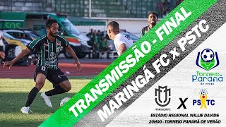 MARINGÁ FC 2 X 0 PSTC  FINAL DO TORNEIO PARANÁ DE VERÃO 2024 [upl. by Anitreb112]