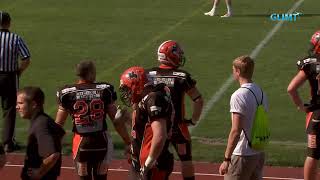 Carlstad Crusaders Tyresö Royal Crowns 5 juli 2014 2halvlek [upl. by Augustin]