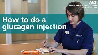 How to do a glucagen injection [upl. by Ozan]