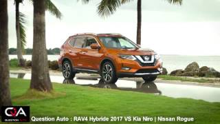 2017 Toyota RAV4 Hybride VS Kia Niro Hybride  Nissan Rogue Hybride et plus  Essai Partie 47 [upl. by Ycnuahc]