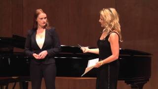 Joyce DiDonato Master Class October 4 2013 Avery Amereau and Bretton Brown [upl. by Adnovad]