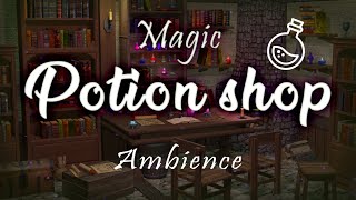 Magical Potion shop ambient ⚗️✨  DampD potions RPG role play ambience  1 Hour [upl. by Perron]