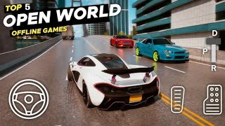 Top 5 Best Car Driving Games like Forza horizon Mobile Games For Android amp iOS in 2024 [upl. by Valida]