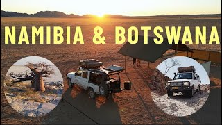 Namibia amp Botswana 4K  92023  Fish River Canyon  Epupa Falls  Van Zyls Pass  Kubu Island [upl. by Satsoc]