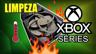 Seu XBOX SÉRIES S precisa disso como abrir desmontar limpeza e troca de pasta térmica [upl. by Faxan]