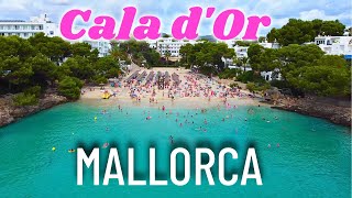 Cala dOr Mallorca Cala Gran Cala Esmeralda Beaches majorca calador beach [upl. by Averil501]