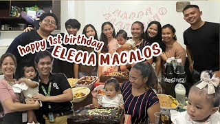 ELECIAs FIRST BIRTHDAY WITH COLLEGE FRIENDS [upl. by Kristianson]