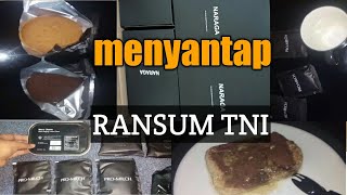 Unboxing Ransum TNI  Naraga [upl. by Pals]