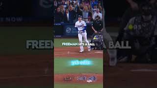 Freddie freeman is your 2024 world series mvp music hiphop ohtani walkoff mlb fyp [upl. by Trilbi383]