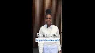 Tonyas Smart moves for your international path [upl. by Annohsak]