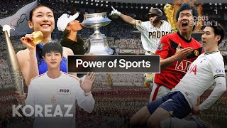 Legendary Moments in Korean Sports  Focus Explain [upl. by Aliwt]