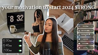 HOW TO START 2024 SUCCESSFULLY 2024 goal setting healthy habits reinvent yourself amp mindset [upl. by Tull]