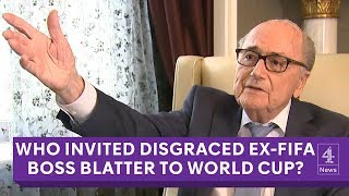 Sepp Blatter exclusive interview Disgraced exFIFA boss on the World Cup Putin and corruption [upl. by Jeniffer]