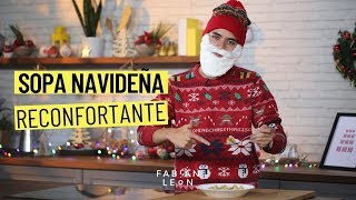 Cómo hacer SOPA RELLENA o SOPA DE GALETS  Recetas fáciles para NAVIDAD [upl. by Angelina]