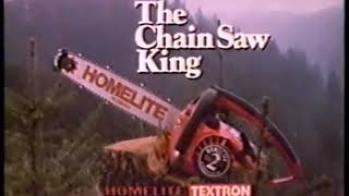 1979 Homelite chainsaws commercial [upl. by Anohs102]