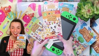 Opening Animal Crossing Amiibo Cards for New Horizons [upl. by Almap101]