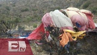 Se desploma globo aerostático en Hidalgo dos muertos  Atalo Mata [upl. by Nimzzaj]