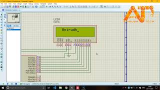 ATmega32 and LCD [upl. by Elsworth]