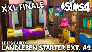 Dachboden Kinderzimmer  Die Sims 4 XXL Lets Build Landleben Starterhaus Extended 2 deutsch [upl. by Marylynne]