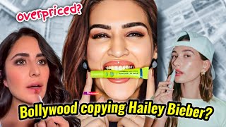 KRITI SANON COPYING HAILEY BIEBERS BEAUTY BRAND RHODE BOLLYWOOD CELEBRITIES amp THEIR BRANDS [upl. by Philoo]