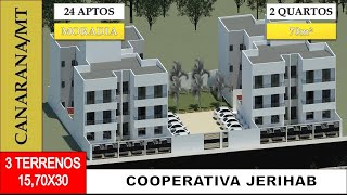 Condominio Residencial Cooperativa JIREHAB  CanaranaMT [upl. by Mun319]