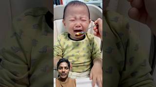 Baby ignore medicine  ￼medicine ignore baby funny moments shorts [upl. by Gula]