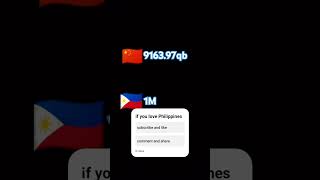 If you love Philippines subscribe that help me a lot Philippines vs china [upl. by Anesusa195]