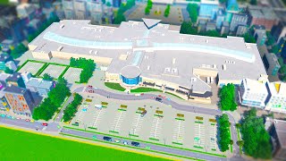 I Built a CITY SIZED Mega Mall in Cities Skylines [upl. by Esli168]